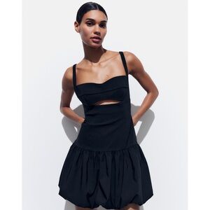 Zara BALLOON MINI DRESS